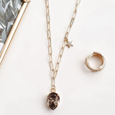 Grandinė su Swarovski